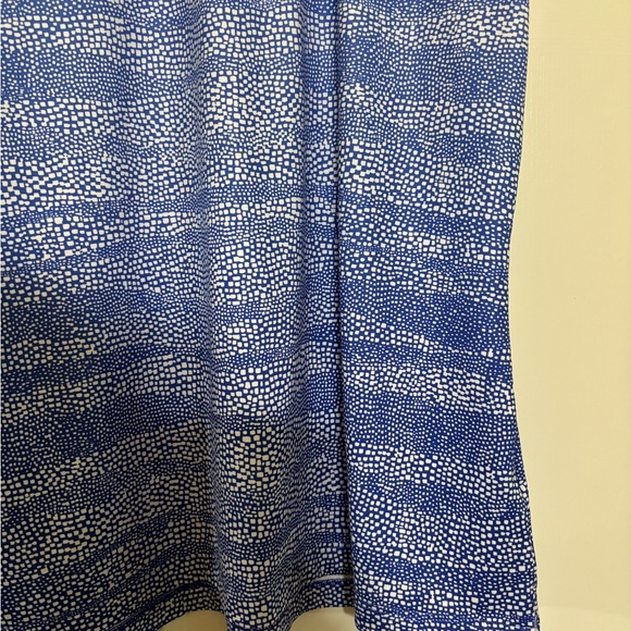 Nike GOLF Dri-Fit Women’s Sleeveless Top Shirt Blue/White Swoosh Size Medium - Picture 6 of 13